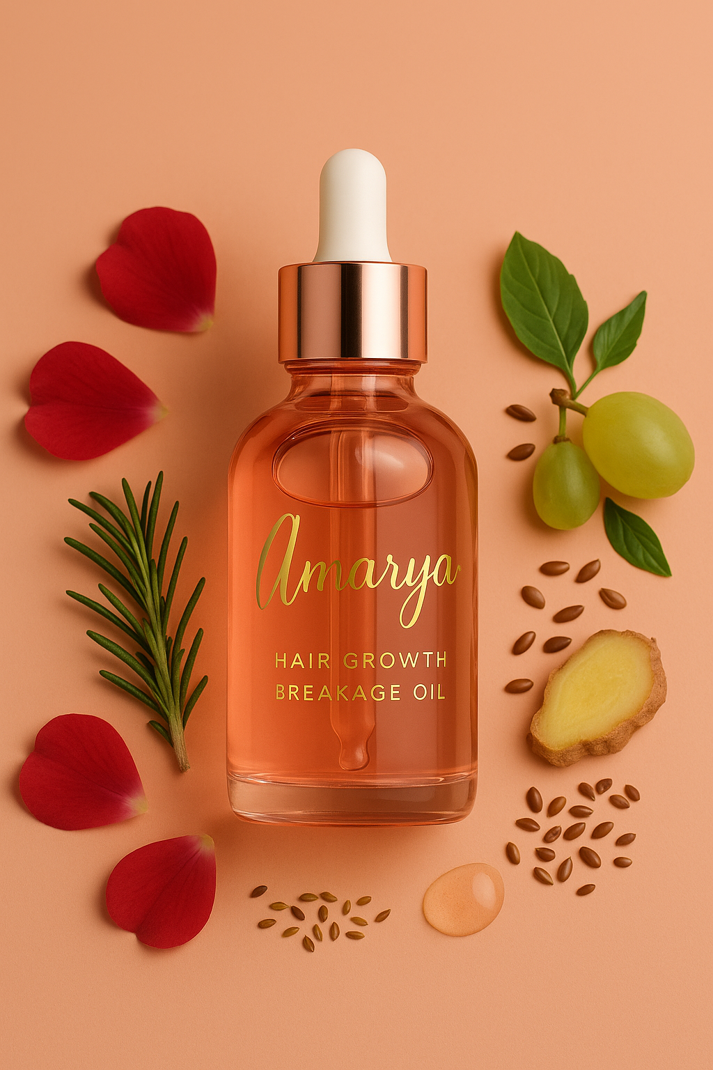 Anarya | Aceite Capilar Natural para Crecimiento y Anti-Quiebre