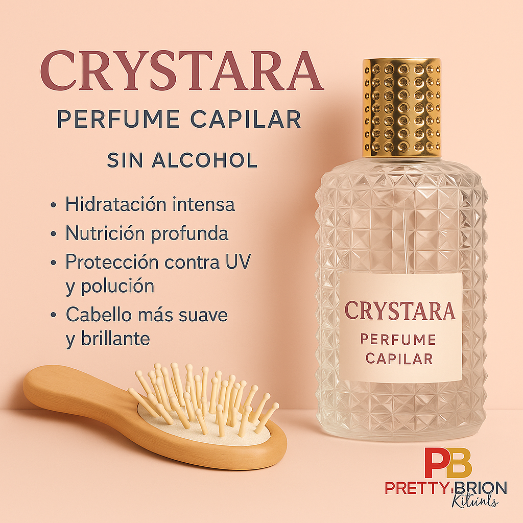 Crystara | Perfume Capilar Sin Alcohol