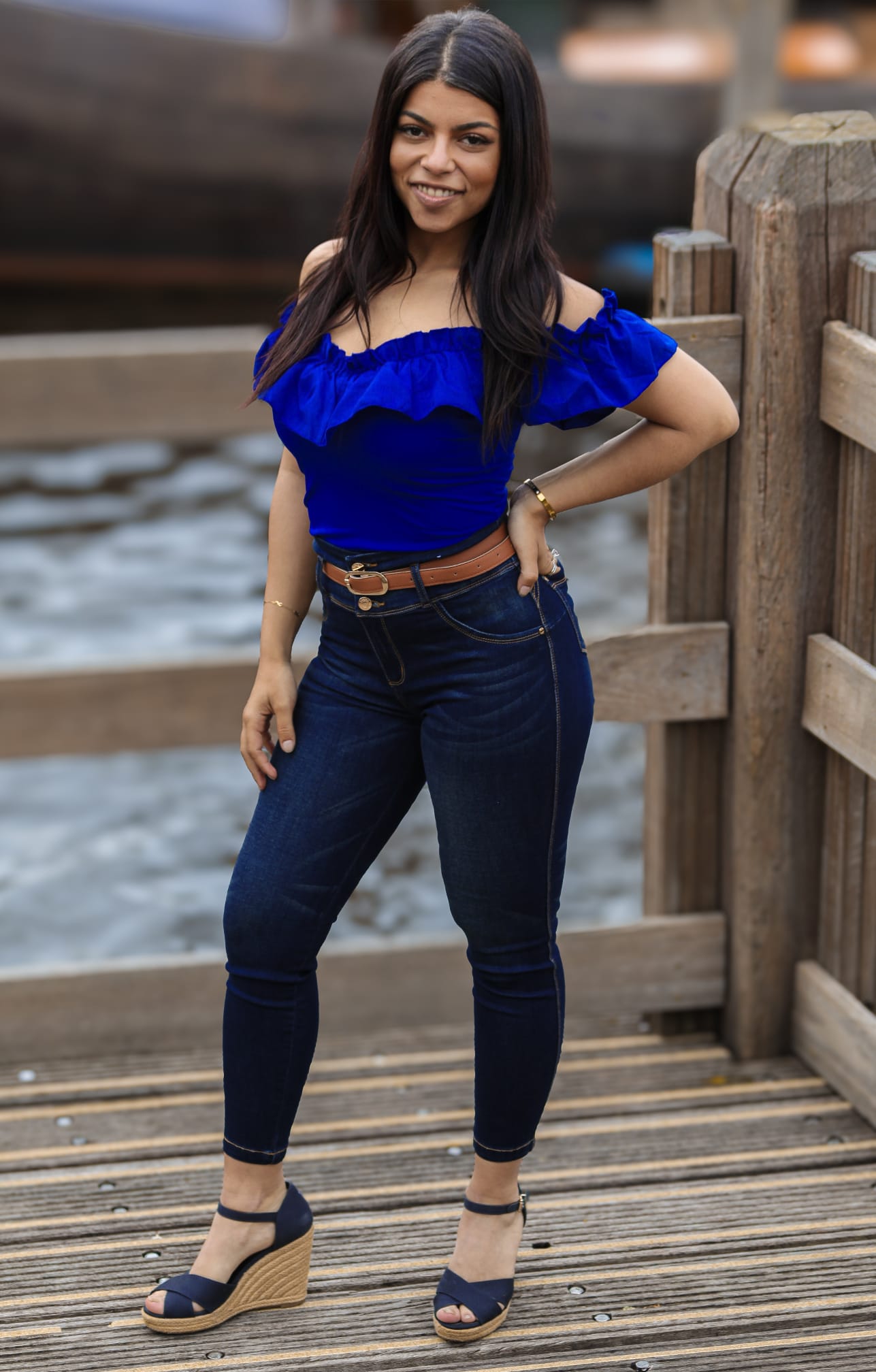 Blue Lotus Jean