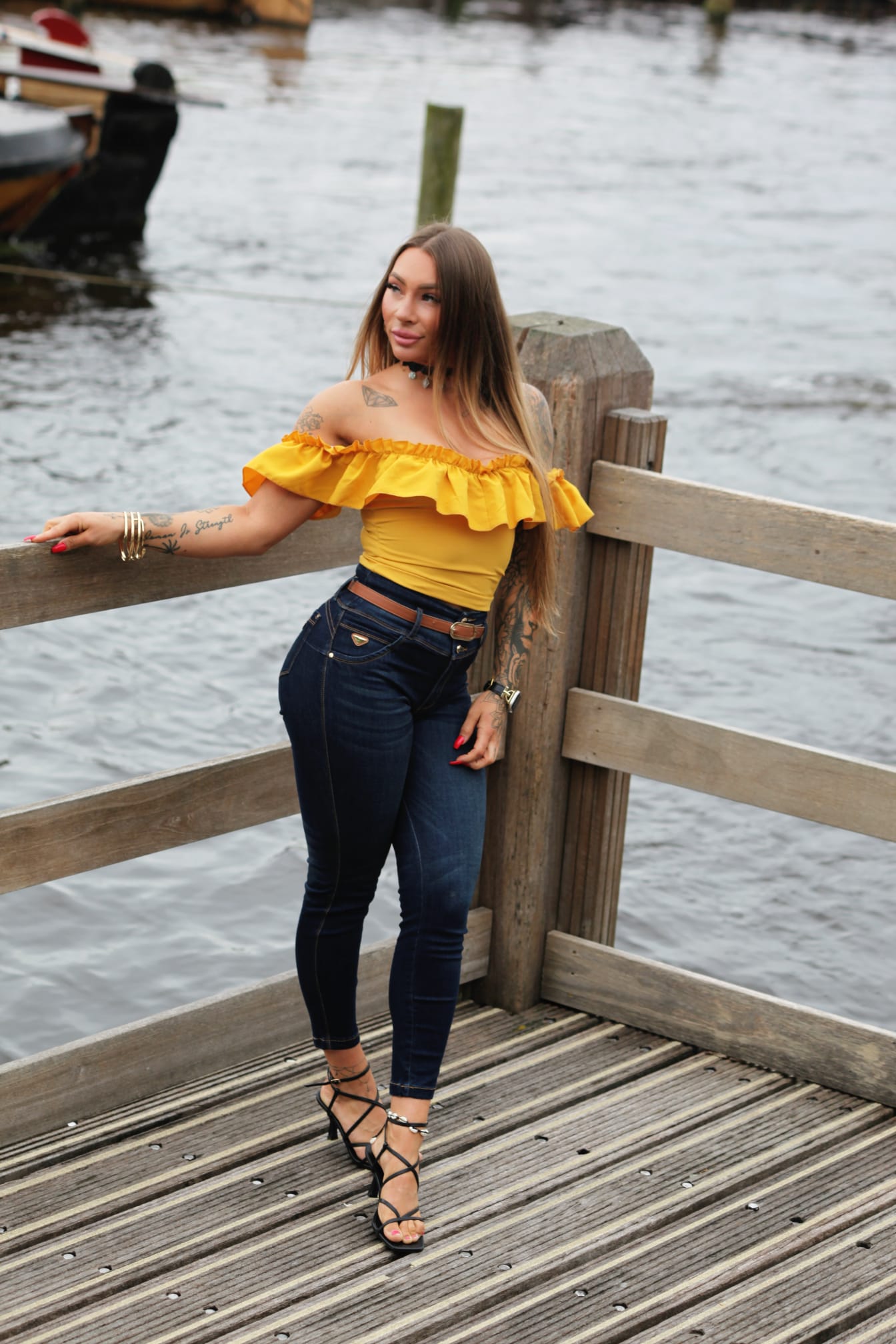 Blue Lotus Jean